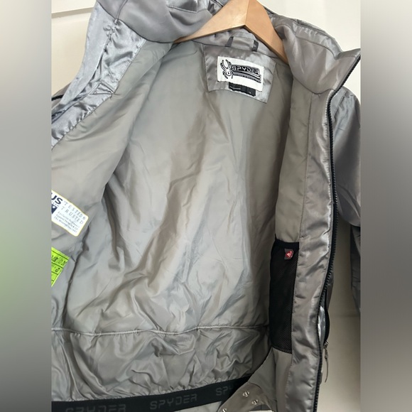 SPYDER metallic youth size xl (16) puffer jacket - Picture 10 of 11